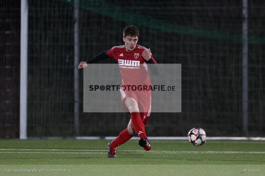 Sportgelände, Thüngersheim, 17.02.2026, sport, Fussball, BFV, Kreisklasse Würzburg Gr. 3, Kreisliga Würzburg Gr. 1, FV Wernfeld/Adelsberg, FT Würzburg - Bild-ID: 2536533