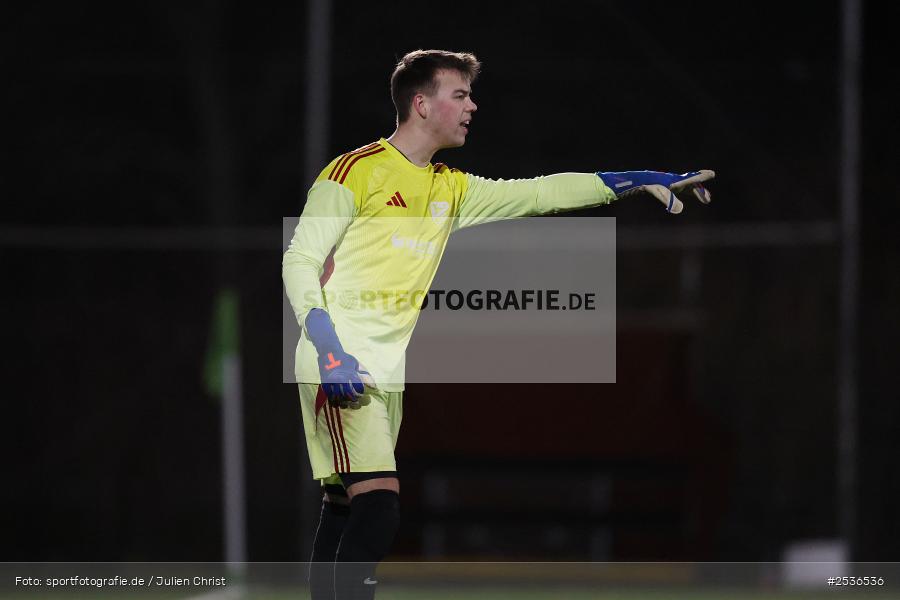 Sportgelände, Thüngersheim, 17.02.2026, sport, Fussball, BFV, Kreisklasse Würzburg Gr. 3, Kreisliga Würzburg Gr. 1, FV Wernfeld/Adelsberg, FT Würzburg - Bild-ID: 2536536