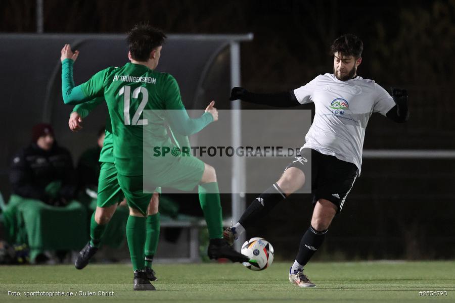 Sportgelände, Thüngersheim, 18.02.2026, sport, Fussball, BFV, Kreisfreundschaftsspiele, Kreisliga Würzburg Gr. 1, Kreisliga Würzburg Gr. 2, SV Oberpleichfeld / DJK Dipbach / TSV Prosselsheim, FV Thüngersheim - Bild-ID: 2536790