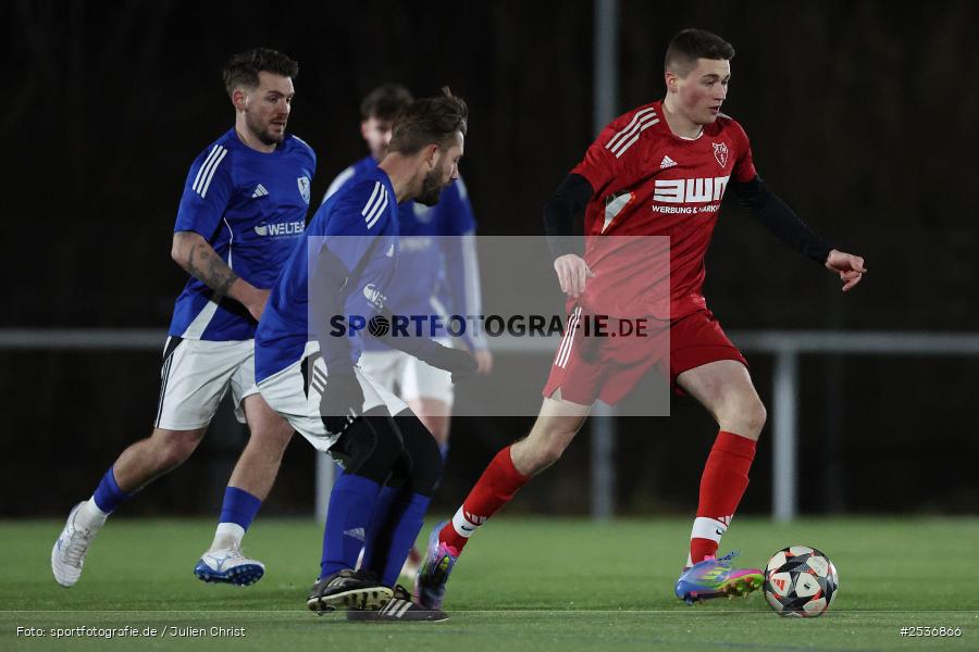 Sportgelände, Thüngersheim, 17.02.2026, sport, Fussball, BFV, Kreisklasse Würzburg Gr. 3, Kreisliga Würzburg Gr. 1, FV Wernfeld/Adelsberg, FT Würzburg - Bild-ID: 2536866