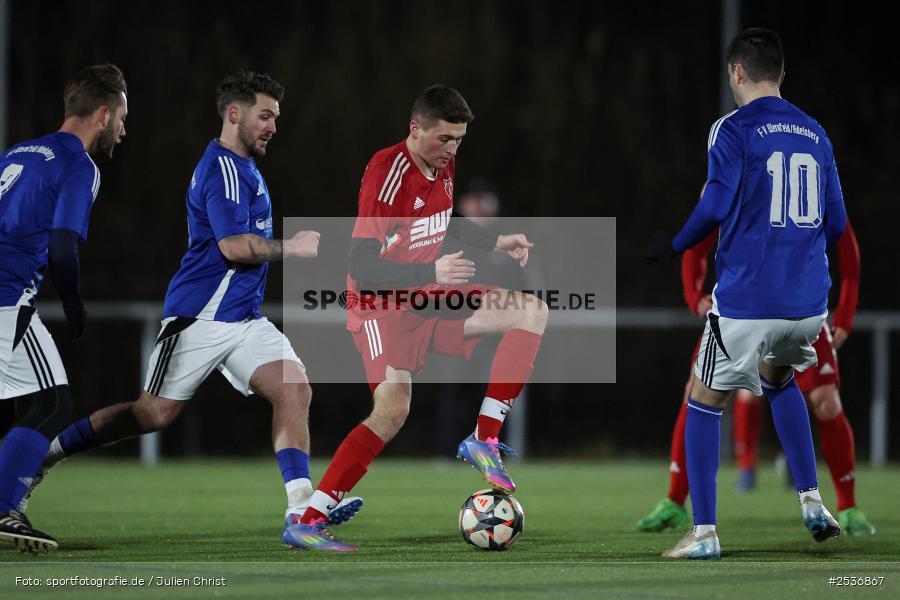 Sportgelände, Thüngersheim, 17.02.2026, sport, Fussball, BFV, Kreisklasse Würzburg Gr. 3, Kreisliga Würzburg Gr. 1, FV Wernfeld/Adelsberg, FT Würzburg - Bild-ID: 2536867