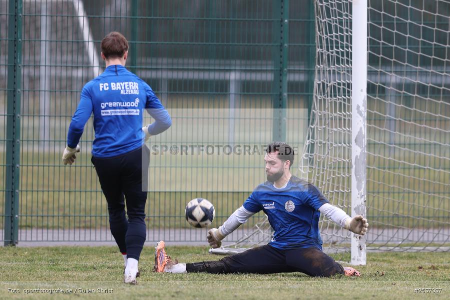 Sportanlage Am Aschönbusch, Aschaffenburg, 21.02.2026, sport, Fussball, BFV, Landesfreundschaftsspiele, Regionalliga Südwest, Regionallia Bayern, FC Bayern Alzenau, SV Viktoria Aschaffenburg - Bild-ID: 2537037