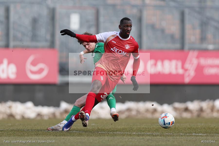 AKON Arena, Würzburg, 21.02.2026, sport, Fussball, BFV, Landesfreundschaftsspiele, Regionallia Bayern, SpVgg Ansbach, FC Würzburger Kickers - Bild-ID: 2537046