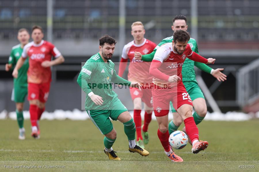 AKON Arena, Würzburg, 21.02.2026, sport, Fussball, BFV, Landesfreundschaftsspiele, Regionallia Bayern, SpVgg Ansbach, FC Würzburger Kickers - Bild-ID: 2537055