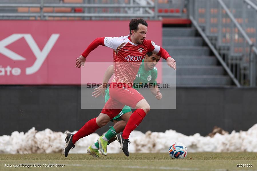 AKON Arena, Würzburg, 21.02.2026, sport, Fussball, BFV, Landesfreundschaftsspiele, Regionallia Bayern, SpVgg Ansbach, FC Würzburger Kickers - Bild-ID: 2537056