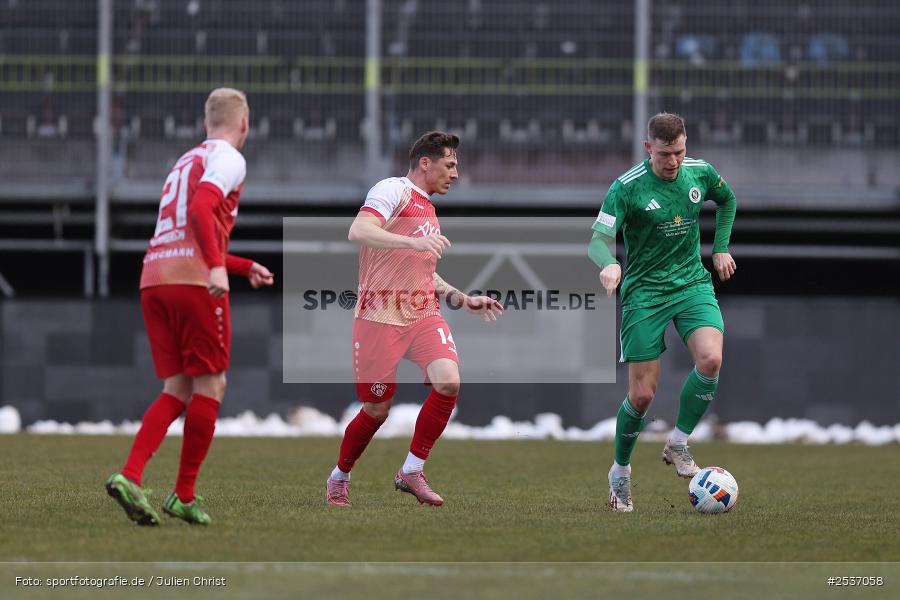 AKON Arena, Würzburg, 21.02.2026, sport, Fussball, BFV, Landesfreundschaftsspiele, Regionallia Bayern, SpVgg Ansbach, FC Würzburger Kickers - Bild-ID: 2537058