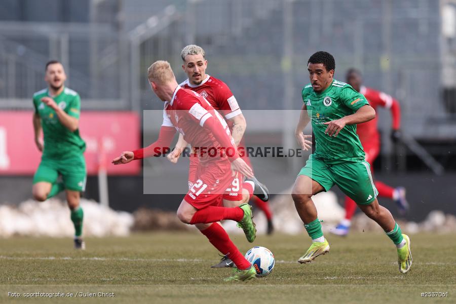 AKON Arena, Würzburg, 21.02.2026, sport, Fussball, BFV, Landesfreundschaftsspiele, Regionallia Bayern, SpVgg Ansbach, FC Würzburger Kickers - Bild-ID: 2537061