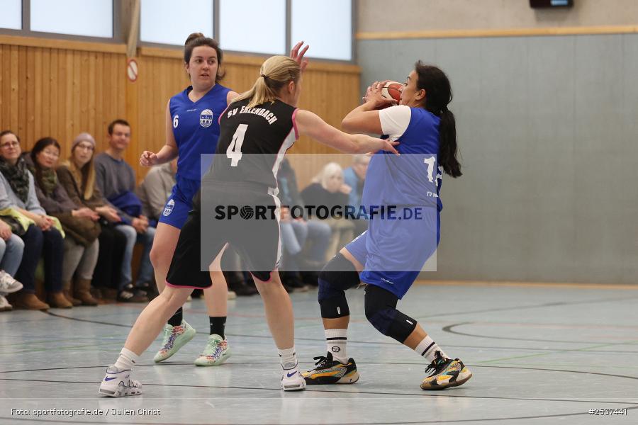 Turnhalle, Erlenbach b. Marktheidenfeld, 21.02.2026, sport, Basketball, UFR Bezirksoberliga Damen, TV Marktheidenfeld II, SV Erlenbach - Bild-ID: 2537441
