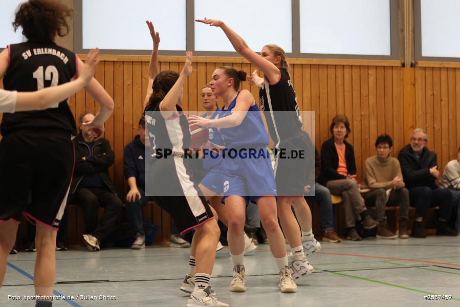Turnhalle, Erlenbach b. Marktheidenfeld, 21.02.2026, sport, Basketball, UFR Bezirksoberliga Damen, TV Marktheidenfeld II, SV Erlenbach - Bild-ID: 2537459