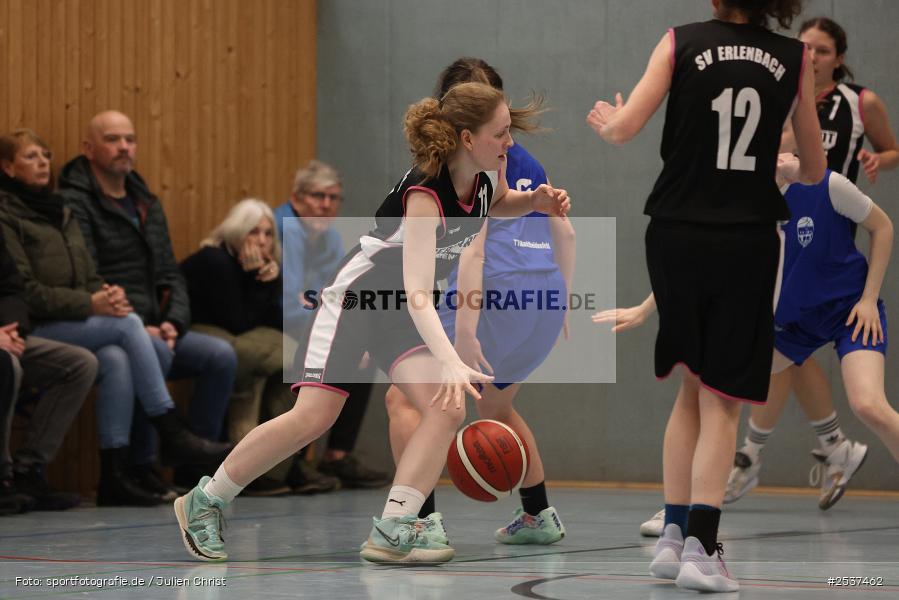 Turnhalle, Erlenbach b. Marktheidenfeld, 21.02.2026, sport, Basketball, UFR Bezirksoberliga Damen, TV Marktheidenfeld II, SV Erlenbach - Bild-ID: 2537462