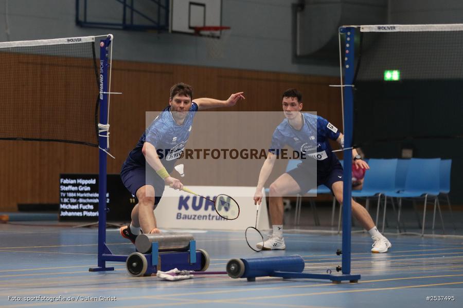 Hans-Wilhelm-Renkhoff-Halle, Marktheidenfeld, 21.02.2026, sport, Badminton, 2. Bundesliga Süd, BC Saarbrücken-Bischmisheim 2, TV 1884 Marktheidenfeld - Bild-ID: 2537495