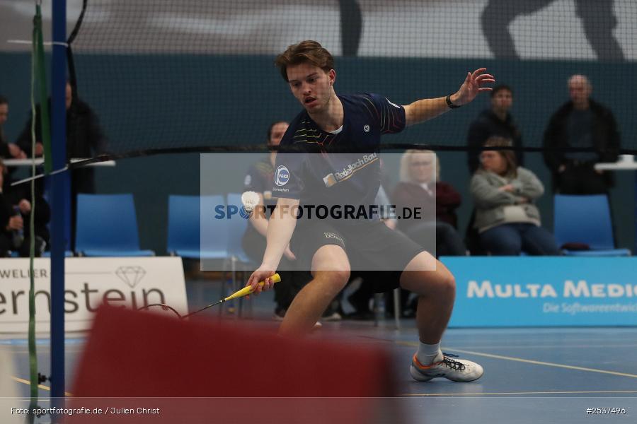 Hans-Wilhelm-Renkhoff-Halle, Marktheidenfeld, 21.02.2026, sport, Badminton, 2. Bundesliga Süd, BC Saarbrücken-Bischmisheim 2, TV 1884 Marktheidenfeld - Bild-ID: 2537496