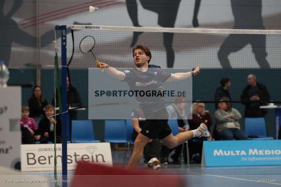 Hans-Wilhelm-Renkhoff-Halle, Marktheidenfeld, 21.02.2026, sport, Badminton, 2. Bundesliga Süd, BC Saarbrücken-Bischmisheim 2, TV 1884 Marktheidenfeld - Bild-ID: 2537499