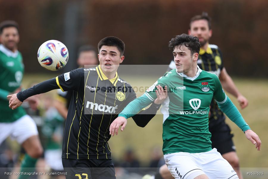 Sachs Stadion, Schweinfurt, 22.02.2026, sport, Fussball, BFV, DFB, Landesfreundschaftsspiele, Regionalliga Bayern, 3. Liga, SpVgg Bayreuth, 1. FC Schweinfurt 1905 - Bild-ID: 2537523