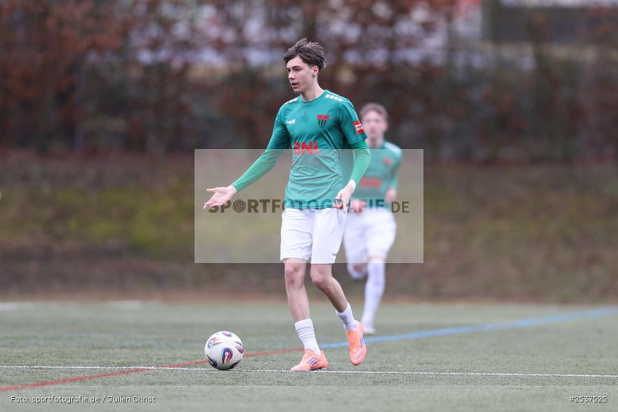 sport, U19 Bayernliga, SpVgg Ansbach, Schweinfurt, Sachs Stadion, Nebenplatz 7, Landesfreundschaftsspiele, Fussball, BFV, 22.02.2026, 1. FC Schweinfurt 1905 - Bild-ID: 2537525