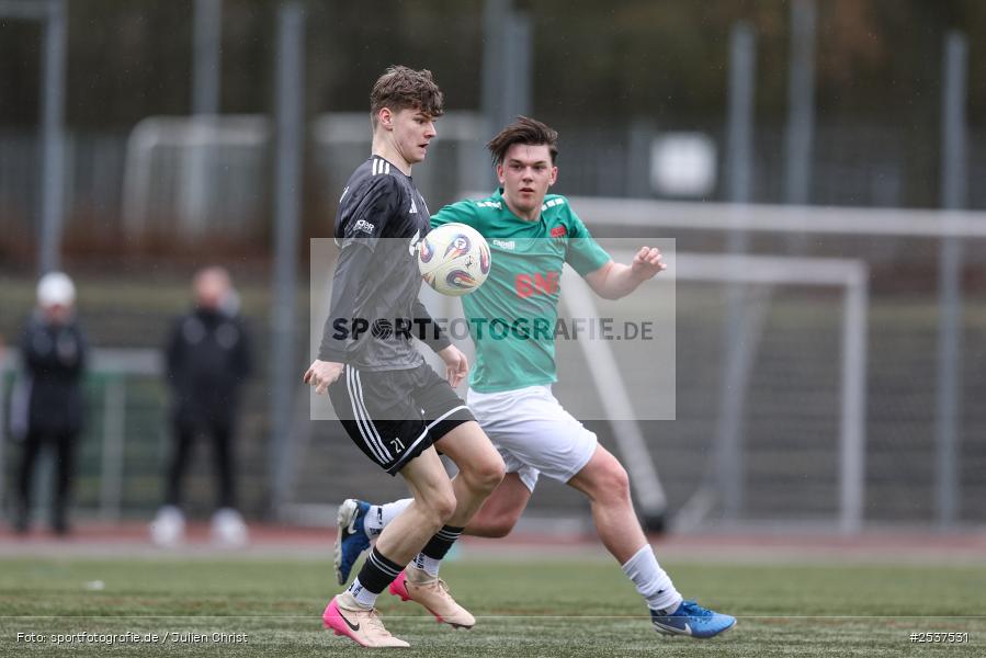 sport, U19 Bayernliga, SpVgg Ansbach, Schweinfurt, Sachs Stadion, Nebenplatz 7, Landesfreundschaftsspiele, Fussball, BFV, 22.02.2026, 1. FC Schweinfurt 1905 - Bild-ID: 2537531
