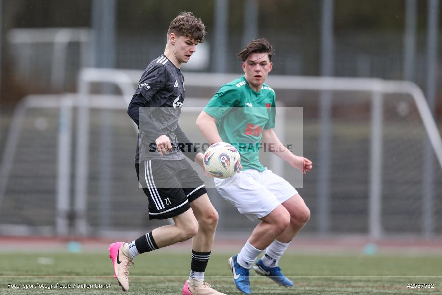 sport, U19 Bayernliga, SpVgg Ansbach, Schweinfurt, Sachs Stadion, Nebenplatz 7, Landesfreundschaftsspiele, Fussball, BFV, 22.02.2026, 1. FC Schweinfurt 1905 - Bild-ID: 2537532