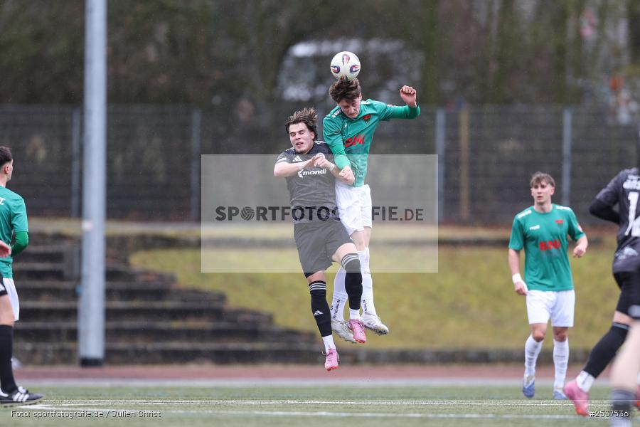 sport, U19 Bayernliga, SpVgg Ansbach, Schweinfurt, Sachs Stadion, Nebenplatz 7, Landesfreundschaftsspiele, Fussball, BFV, 22.02.2026, 1. FC Schweinfurt 1905 - Bild-ID: 2537536