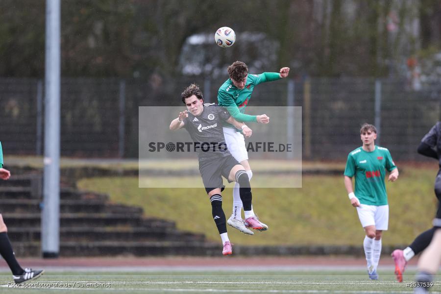 sport, U19 Bayernliga, SpVgg Ansbach, Schweinfurt, Sachs Stadion, Nebenplatz 7, Landesfreundschaftsspiele, Fussball, BFV, 22.02.2026, 1. FC Schweinfurt 1905 - Bild-ID: 2537539
