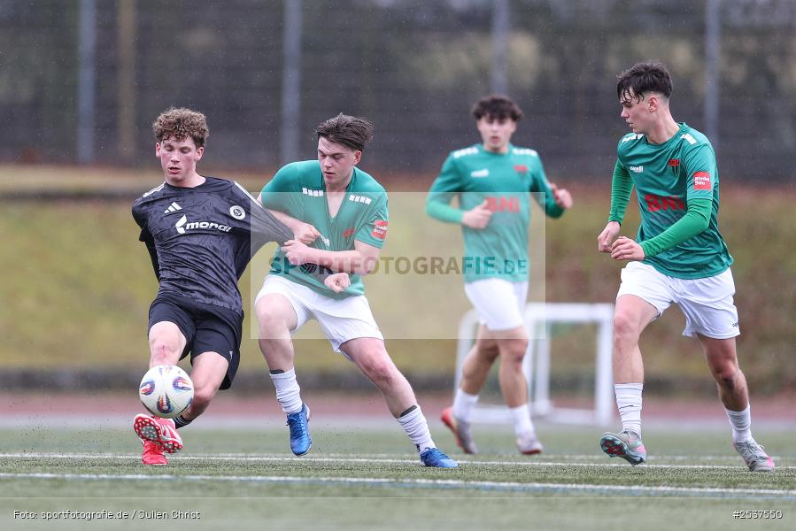 sport, U19 Bayernliga, SpVgg Ansbach, Schweinfurt, Sachs Stadion, Nebenplatz 7, Landesfreundschaftsspiele, Fussball, BFV, 22.02.2026, 1. FC Schweinfurt 1905 - Bild-ID: 2537550