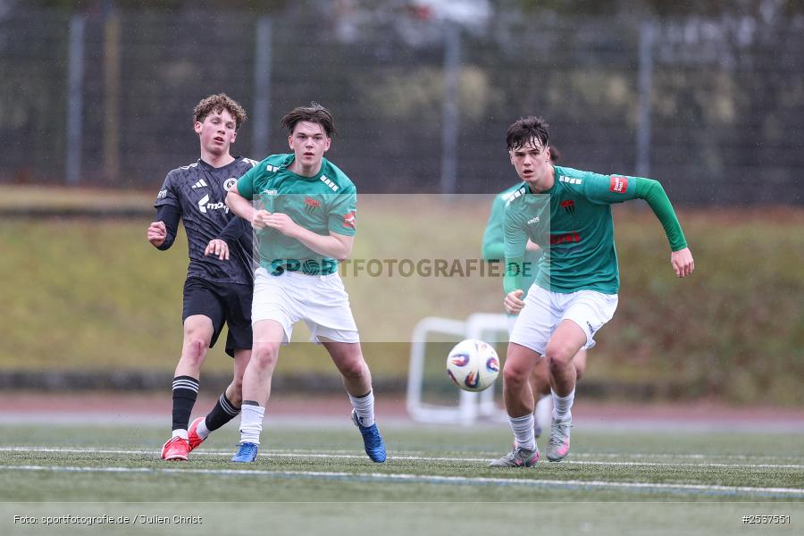 sport, U19 Bayernliga, SpVgg Ansbach, Schweinfurt, Sachs Stadion, Nebenplatz 7, Landesfreundschaftsspiele, Fussball, BFV, 22.02.2026, 1. FC Schweinfurt 1905 - Bild-ID: 2537551