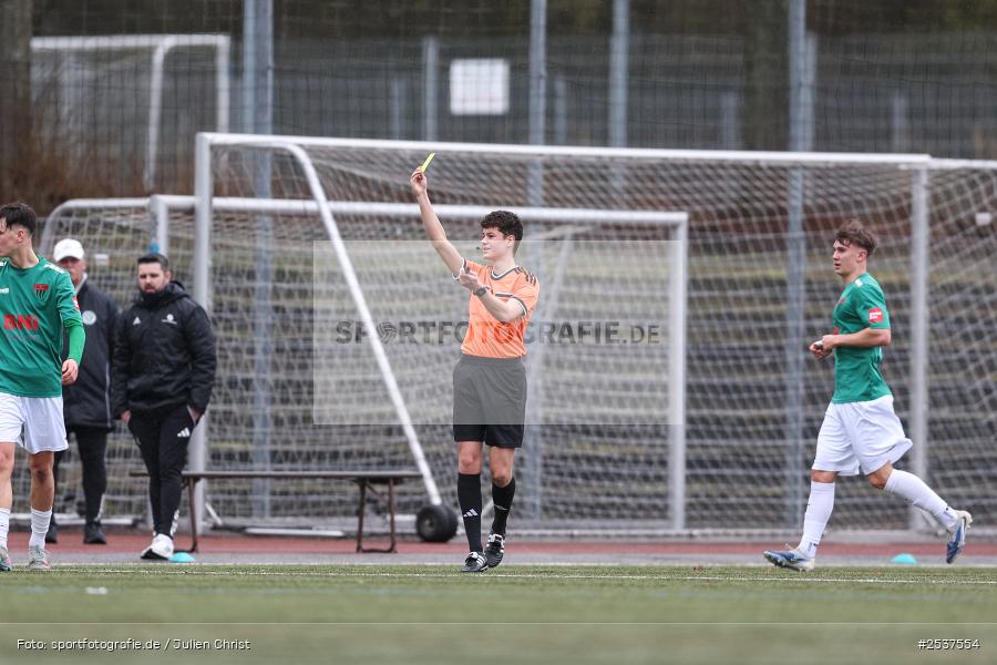 sport, U19 Bayernliga, SpVgg Ansbach, Schweinfurt, Sachs Stadion, Nebenplatz 7, Landesfreundschaftsspiele, Fussball, BFV, 22.02.2026, 1. FC Schweinfurt 1905 - Bild-ID: 2537554
