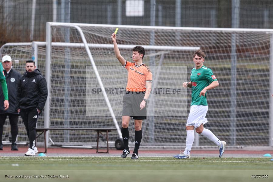 sport, U19 Bayernliga, SpVgg Ansbach, Schweinfurt, Sachs Stadion, Nebenplatz 7, Landesfreundschaftsspiele, Fussball, BFV, 22.02.2026, 1. FC Schweinfurt 1905 - Bild-ID: 2537555