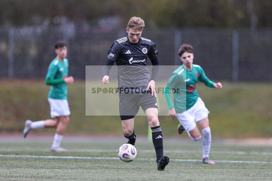 sport, U19 Bayernliga, SpVgg Ansbach, Schweinfurt, Sachs Stadion, Nebenplatz 7, Landesfreundschaftsspiele, Fussball, BFV, 22.02.2026, 1. FC Schweinfurt 1905 - Bild-ID: 2537557