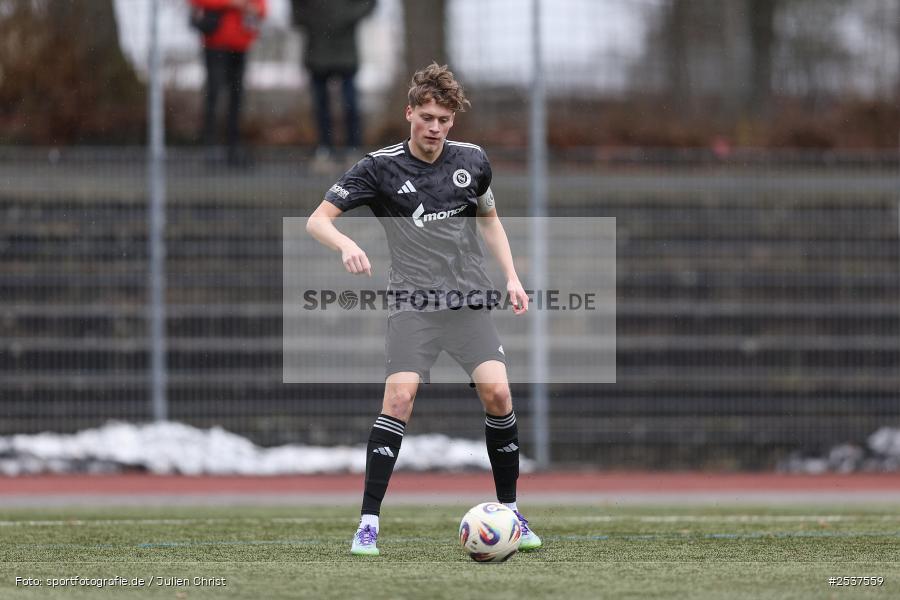 sport, U19 Bayernliga, SpVgg Ansbach, Schweinfurt, Sachs Stadion, Nebenplatz 7, Landesfreundschaftsspiele, Fussball, BFV, 22.02.2026, 1. FC Schweinfurt 1905 - Bild-ID: 2537559