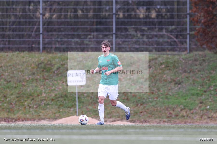 sport, U19 Bayernliga, SpVgg Ansbach, Schweinfurt, Sachs Stadion, Nebenplatz 7, Landesfreundschaftsspiele, Fussball, BFV, 22.02.2026, 1. FC Schweinfurt 1905 - Bild-ID: 2537563