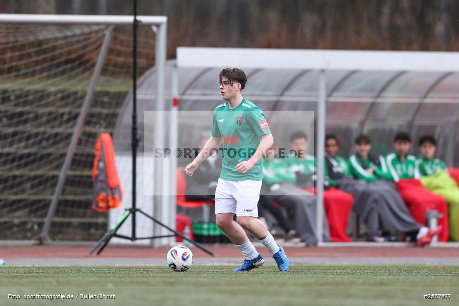 sport, U19 Bayernliga, SpVgg Ansbach, Schweinfurt, Sachs Stadion, Nebenplatz 7, Landesfreundschaftsspiele, Fussball, BFV, 22.02.2026, 1. FC Schweinfurt 1905 - Bild-ID: 2537577