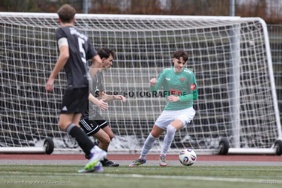 sport, U19 Bayernliga, SpVgg Ansbach, Schweinfurt, Sachs Stadion, Nebenplatz 7, Landesfreundschaftsspiele, Fussball, BFV, 22.02.2026, 1. FC Schweinfurt 1905 - Bild-ID: 2537579
