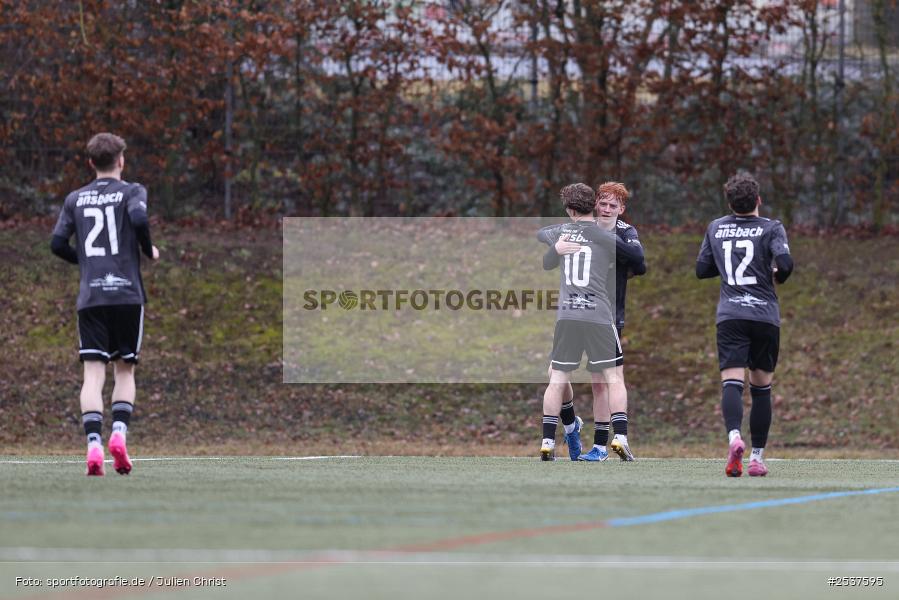 sport, U19 Bayernliga, SpVgg Ansbach, Schweinfurt, Sachs Stadion, Nebenplatz 7, Landesfreundschaftsspiele, Fussball, BFV, 22.02.2026, 1. FC Schweinfurt 1905 - Bild-ID: 2537595