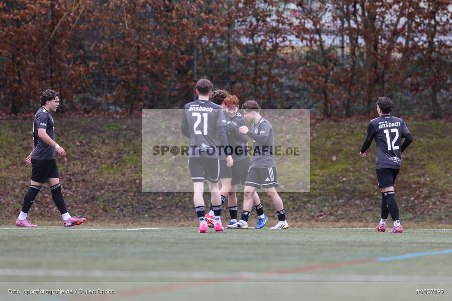sport, U19 Bayernliga, SpVgg Ansbach, Schweinfurt, Sachs Stadion, Nebenplatz 7, Landesfreundschaftsspiele, Fussball, BFV, 22.02.2026, 1. FC Schweinfurt 1905 - Bild-ID: 2537599