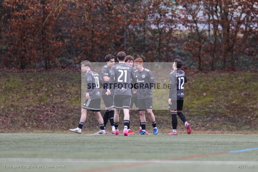 sport, U19 Bayernliga, SpVgg Ansbach, Schweinfurt, Sachs Stadion, Nebenplatz 7, Landesfreundschaftsspiele, Fussball, BFV, 22.02.2026, 1. FC Schweinfurt 1905 - Bild-ID: 2537600