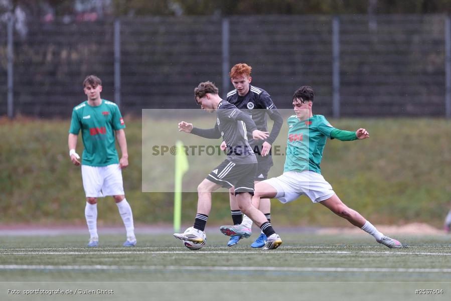 sport, U19 Bayernliga, SpVgg Ansbach, Schweinfurt, Sachs Stadion, Nebenplatz 7, Landesfreundschaftsspiele, Fussball, BFV, 22.02.2026, 1. FC Schweinfurt 1905 - Bild-ID: 2537604