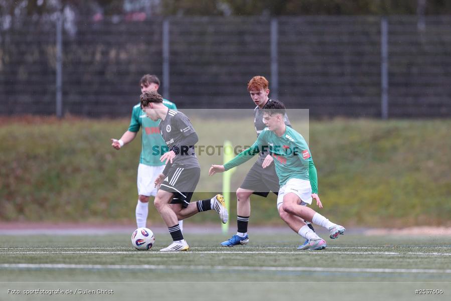 sport, U19 Bayernliga, SpVgg Ansbach, Schweinfurt, Sachs Stadion, Nebenplatz 7, Landesfreundschaftsspiele, Fussball, BFV, 22.02.2026, 1. FC Schweinfurt 1905 - Bild-ID: 2537606