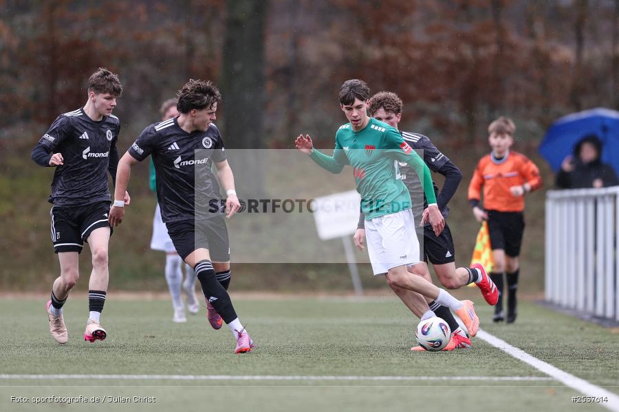 sport, U19 Bayernliga, SpVgg Ansbach, Schweinfurt, Sachs Stadion, Nebenplatz 7, Landesfreundschaftsspiele, Fussball, BFV, 22.02.2026, 1. FC Schweinfurt 1905 - Bild-ID: 2537614