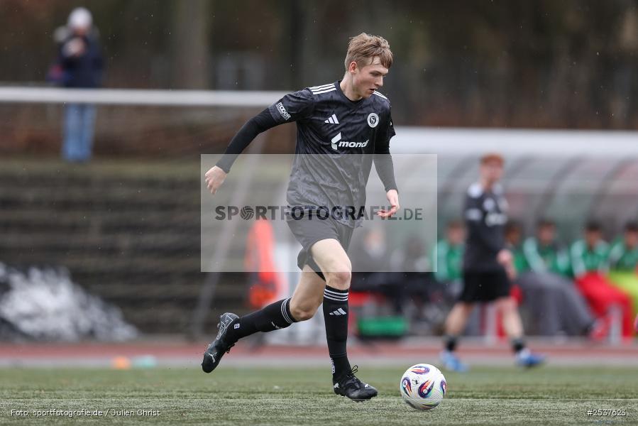 sport, U19 Bayernliga, SpVgg Ansbach, Schweinfurt, Sachs Stadion, Nebenplatz 7, Landesfreundschaftsspiele, Fussball, BFV, 22.02.2026, 1. FC Schweinfurt 1905 - Bild-ID: 2537623