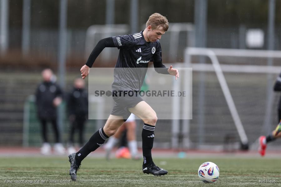 sport, U19 Bayernliga, SpVgg Ansbach, Schweinfurt, Sachs Stadion, Nebenplatz 7, Landesfreundschaftsspiele, Fussball, BFV, 22.02.2026, 1. FC Schweinfurt 1905 - Bild-ID: 2537626