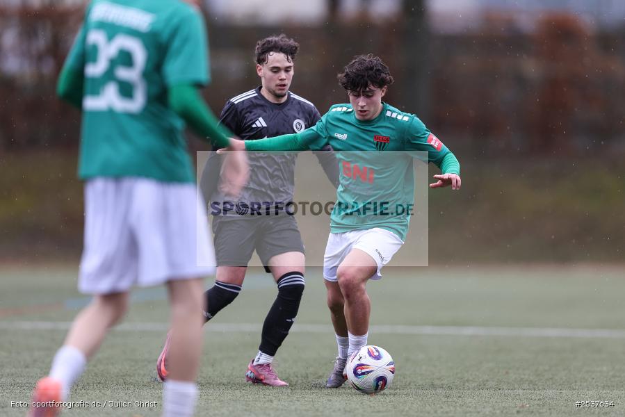 sport, U19 Bayernliga, SpVgg Ansbach, Schweinfurt, Sachs Stadion, Nebenplatz 7, Landesfreundschaftsspiele, Fussball, BFV, 22.02.2026, 1. FC Schweinfurt 1905 - Bild-ID: 2537634