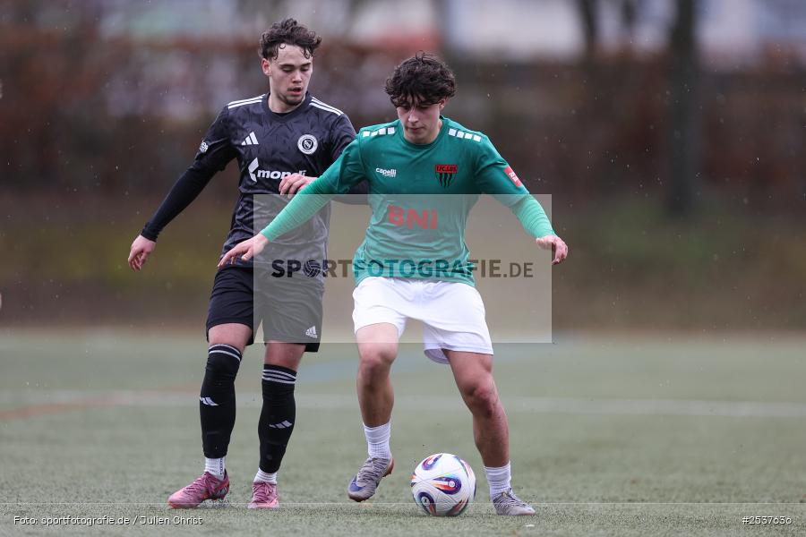 sport, U19 Bayernliga, SpVgg Ansbach, Schweinfurt, Sachs Stadion, Nebenplatz 7, Landesfreundschaftsspiele, Fussball, BFV, 22.02.2026, 1. FC Schweinfurt 1905 - Bild-ID: 2537636