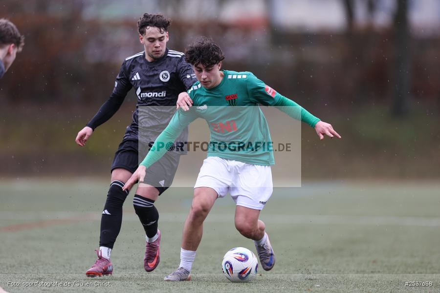 sport, U19 Bayernliga, SpVgg Ansbach, Schweinfurt, Sachs Stadion, Nebenplatz 7, Landesfreundschaftsspiele, Fussball, BFV, 22.02.2026, 1. FC Schweinfurt 1905 - Bild-ID: 2537638