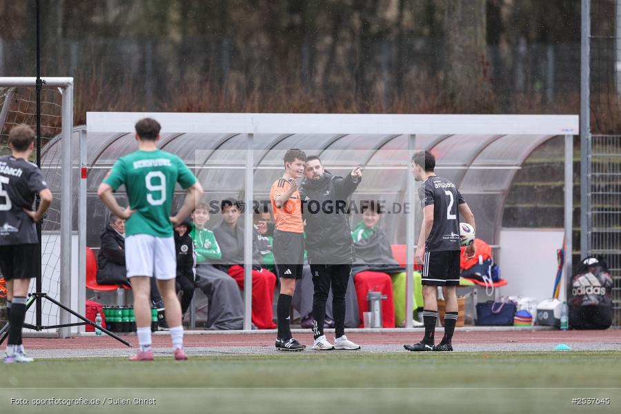 sport, U19 Bayernliga, SpVgg Ansbach, Schweinfurt, Sachs Stadion, Nebenplatz 7, Landesfreundschaftsspiele, Fussball, BFV, 22.02.2026, 1. FC Schweinfurt 1905 - Bild-ID: 2537645