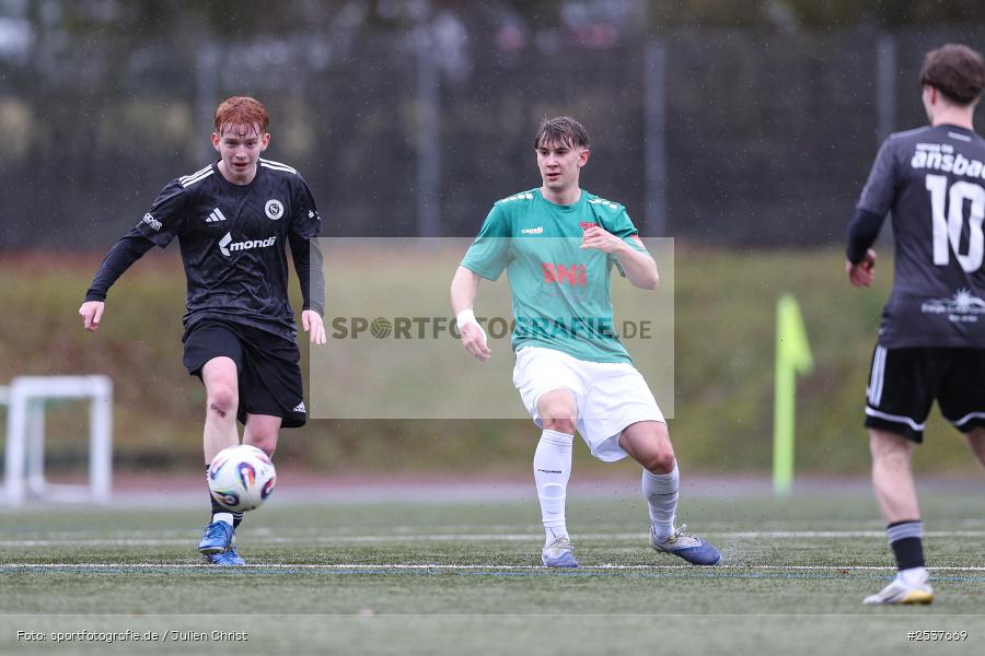 sport, U19 Bayernliga, SpVgg Ansbach, Schweinfurt, Sachs Stadion, Nebenplatz 7, Landesfreundschaftsspiele, Fussball, BFV, 22.02.2026, 1. FC Schweinfurt 1905 - Bild-ID: 2537669