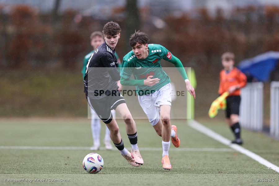 sport, U19 Bayernliga, SpVgg Ansbach, Schweinfurt, Sachs Stadion, Nebenplatz 7, Landesfreundschaftsspiele, Fussball, BFV, 22.02.2026, 1. FC Schweinfurt 1905 - Bild-ID: 2537675