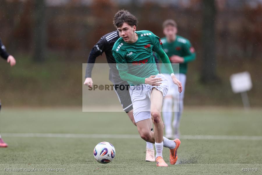 sport, U19 Bayernliga, SpVgg Ansbach, Schweinfurt, Sachs Stadion, Nebenplatz 7, Landesfreundschaftsspiele, Fussball, BFV, 22.02.2026, 1. FC Schweinfurt 1905 - Bild-ID: 2537678