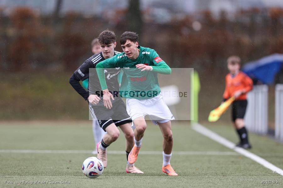 sport, U19 Bayernliga, SpVgg Ansbach, Schweinfurt, Sachs Stadion, Nebenplatz 7, Landesfreundschaftsspiele, Fussball, BFV, 22.02.2026, 1. FC Schweinfurt 1905 - Bild-ID: 2537679