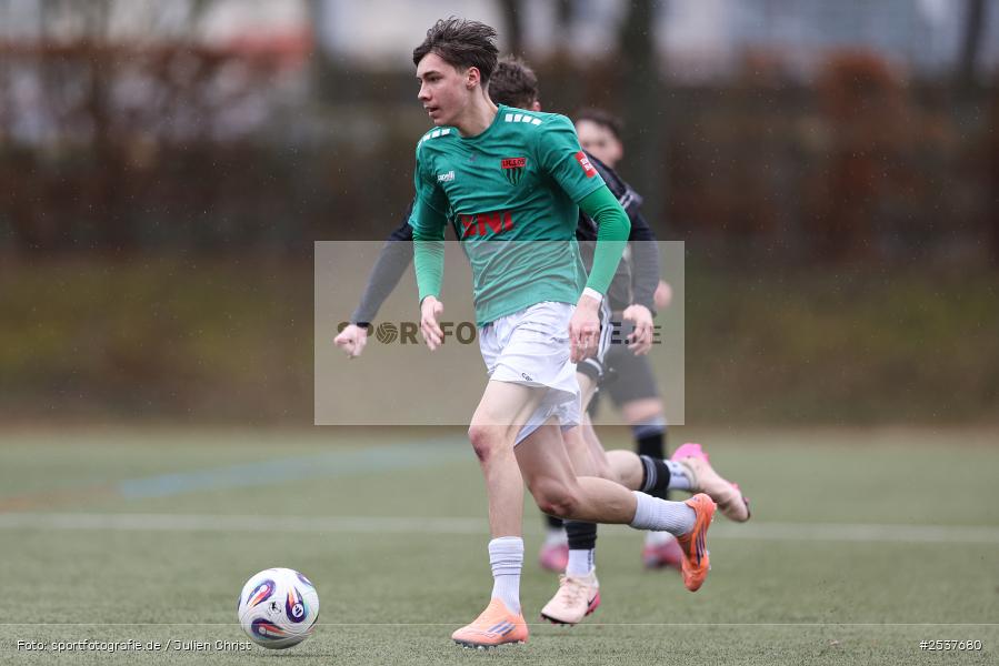 sport, U19 Bayernliga, SpVgg Ansbach, Schweinfurt, Sachs Stadion, Nebenplatz 7, Landesfreundschaftsspiele, Fussball, BFV, 22.02.2026, 1. FC Schweinfurt 1905 - Bild-ID: 2537680