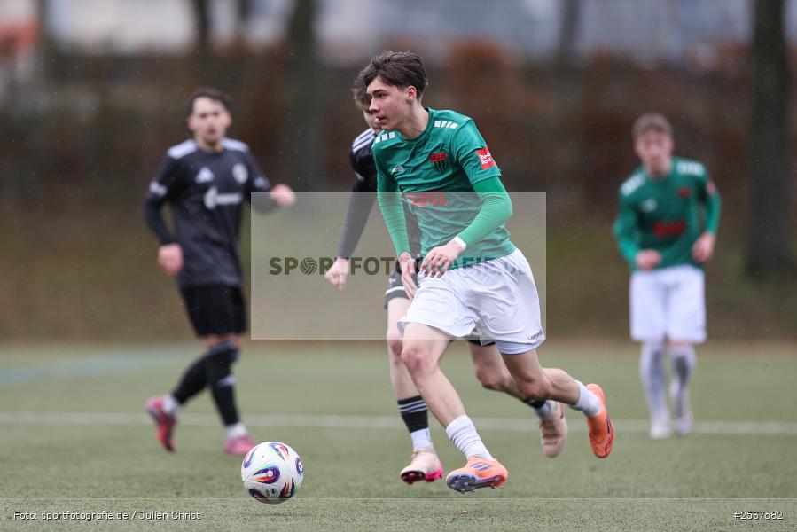 sport, U19 Bayernliga, SpVgg Ansbach, Schweinfurt, Sachs Stadion, Nebenplatz 7, Landesfreundschaftsspiele, Fussball, BFV, 22.02.2026, 1. FC Schweinfurt 1905 - Bild-ID: 2537682
